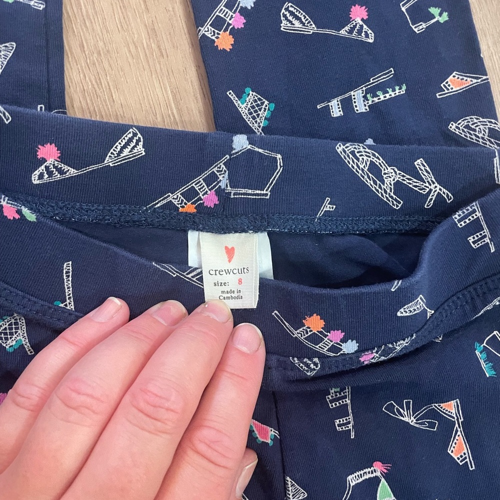 Crewcuts, legging girls size 8